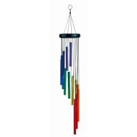 China Indoor SGS 19inch Length Outdoor Wind Chimes , Colorful Wind Chimes With Hook on sale