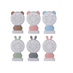 China LED Light Mini Portable USB Fan 2 In 1 Rabbit Shape No Noise Running Two Wind Speed supplier