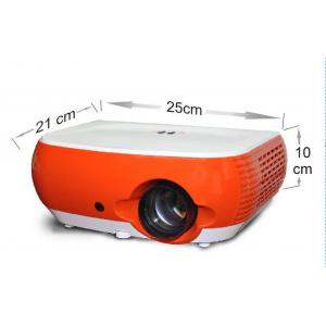 High Brightness LCD Home Theater Projector 1200 Lumens Long Working Life