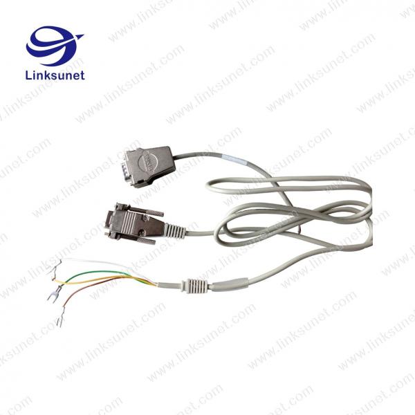 5 - 747905 - 2 D - SUB Soldering Wiring Harness LIYY 4 - 0.25 Custom Female 9