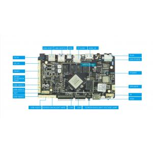RK3399 HD MI Input Output Support LVDS EDP LCD Industrial Android embedded cpu motherboard