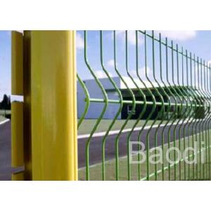 Euro Guard PVC Coated Welded Wire Fence Simple Structure V Shaped For New Pattern Farm