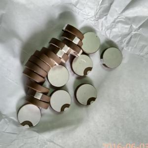 ISO / CE Piezo Ceramic Element Positive And Negative Electrode
