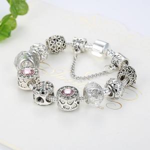 China Stainless Steel Fashion Women Handmade Beads Bracelets Wedding supplier