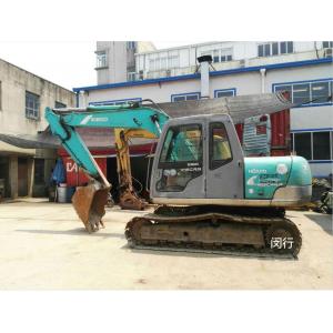 China Second Hand Construction Machinery , Kobelco Sk100 Excavator 600mm Shoe Size supplier