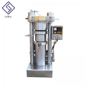 China 60Mpa High Pressure Automatic Sesame Oil Presser Hydraulic Cooking Oil Press Machine supplier
