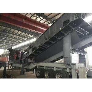 China 230 T/H Complete Screening And Crushing Equipment Iron Ore 750×1060 Tracked Impact Crusher supplier