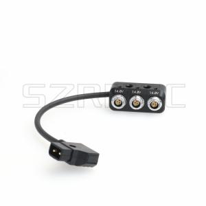 China D Tap To 3 Way RS Port Camera 3 Pin Power Splitter Kit for ARRI RED Camera Accessories supplier