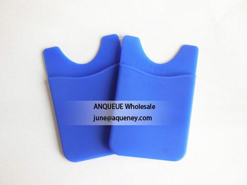 Only $0.3 custom made silicone smart wallet with custom logo print