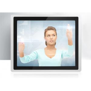 China DVI / VGA 17 Inch Open Frame Touch Monitor , Industrial Touch Screen Monitor supplier
