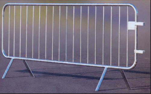8 Bar Crowd Control Barriers For Belgium 35 mm pipes with a 1.50mm thick