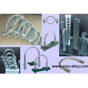 China Stainless steel pipe clamps /Stainless flat steel pipe clamps according to DIN 3567-B supplier