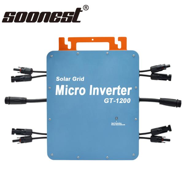 1Kw 2Kw Hybrid Controller For Micro-Inverters Dc Ac Micro Inverter Plug And Play Solar Hybrid Micro Inverter On Grid Eu