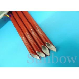 China Silicone Fiberglass Braided Sleeving Silicone Fiberglass Sleeving supplier