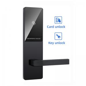 China Keyless Entry Electronic Card Door Lock With Energy Saving Switch supplier