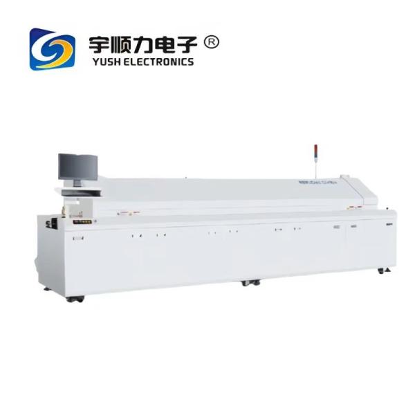 SMT PCB Reflow Soldering Process Machine YSL-Lyra 622 Standard 440mm Option 560 & 680mm Pre-heating zones 300 °C