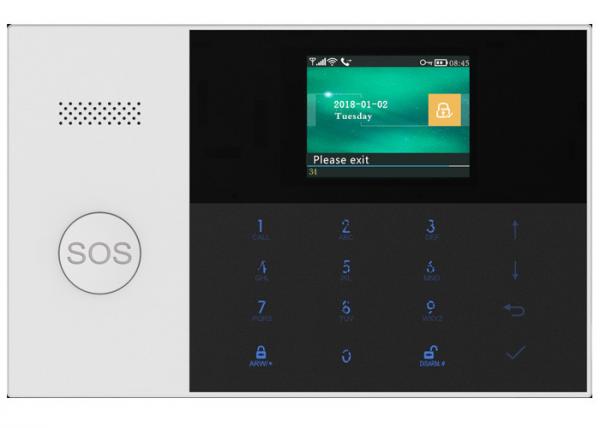 Home Wireless Security Alarm System Pir Sensor Door Sensor Andriod / IOS APP