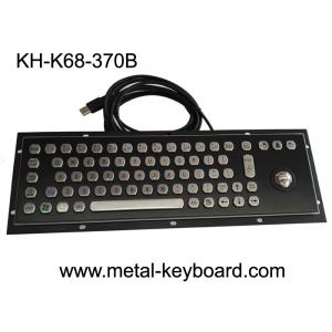 China IP65 Win10 Stainless Steel Computer Keyboard With Laser Trackball supplier