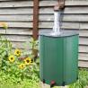 China Collapsible Rain Barrel Water Storage Containers-53 Gallon Portable Rainwater Collect System Water Tank To Collect Rainwater From Gutter Downspout Water Catcher With Spigots,Filter＆Overflow Kits wholesale