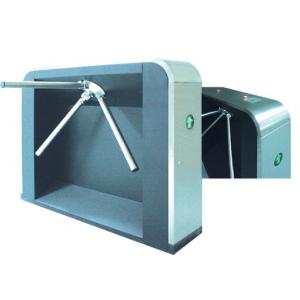 China RS485 Magnetic Traffic Prompt One Way Tripod Turnstile Gate, Drop Arm Barrier supplier