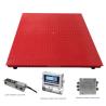 China 5000lbs All Weather Floor Weighing Scale Low Profile Pallet Scale 3.8" Height wholesale