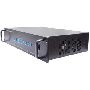 Black 1080P HDMI 1U LCD Video Wall Controller 1 Input 12 Output