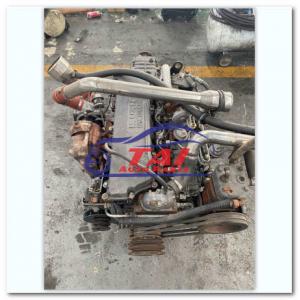 China 2nd NPR Isuzu Engine Spare Parts 4.8L 4HE1 4HE1T Assembly With Gearbox supplier