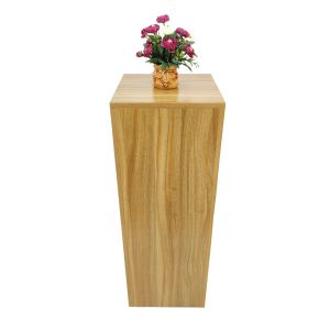 China AT-0267 42" Display Stand Tall Cube Pedestal Display Glorifier Riser Flower Sculputure Lamp Stand, Dimension and Color Customized wholesale