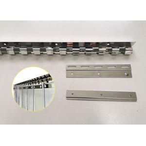 Metal Stamping Parts PVC Curtain Strip Hanger Stainless Steel Holder Set