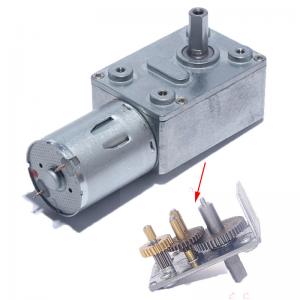 China JGY370 DC Gear Motor 6V 12V 24V Speed Reduce 6/10/18/40/90/150/210rpm PWM Controller Reverse Metal Gearbox Motor supplier