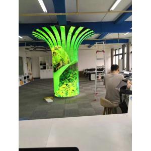 Flowering Tree Shape P2 Indoor Exhibition Hall Flexible Led Display Screens