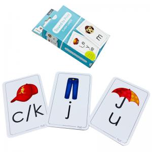 350 Gsm Artpaper Alphabet Learning Cards With Hanger