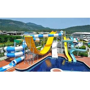 ODM Outdoor Amusement Water Park Playground Equipment Spiral Slide