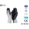 Cut Resistant Gloves Flexible Breathable Nylon HPPE Glass Fiber Latex Coated