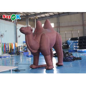 190T Oxford Cloth 3m Inflatable Camel Model For Party Decoration
