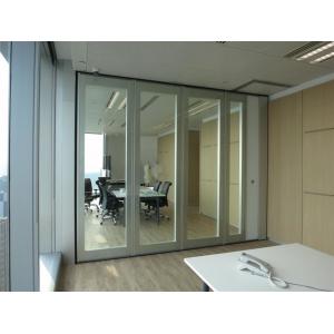 China Office Glass Sliding Partition Walls Bathroom Glass Partition For Conference Room supplier