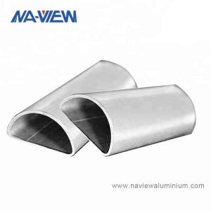 China Customized Half Round Aluminum Extrusion Profiles supplier