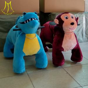 Hansel 2018 commercial coin operated walking animal with led