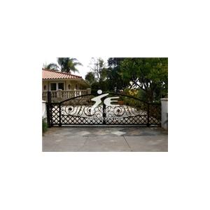 China wrought iron gate supplier