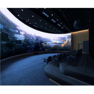 Flexible Stable Virtual Production Screen , Multifunctional Curved LED Wall