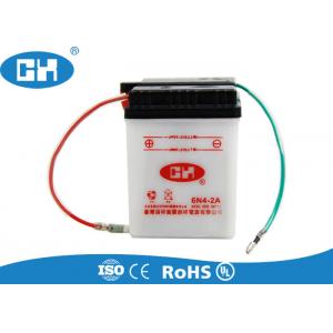 China White Small 6 Volt Motorcycle Battery , Custom 6v Sealed Lead Acid Battery supplier