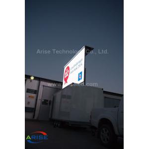 Truck Mobile Advertising Led Display Mobile Led Video Advertising Trailer,ariseled.com.