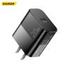 China ESSAGER PD 20W Usb C Fast Charging Gan Mobile Cell Phone Charger Us Eu Uk Plug Mini Portable wholesale