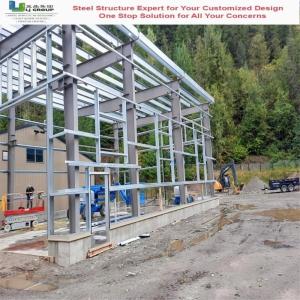 China CE Certified Prefabricated Steel Structure Warehouse with Galvanized Frame wholesale