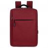 China 210D Nylon Red Waterproof Computer Bag Casual Travel Daypack With Luggage Strap wholesale