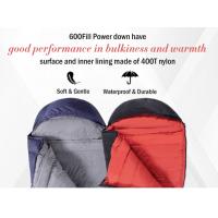 China Regular Duck Down Sleeping Bag For Comfortable Sleeping In The Wild on sale