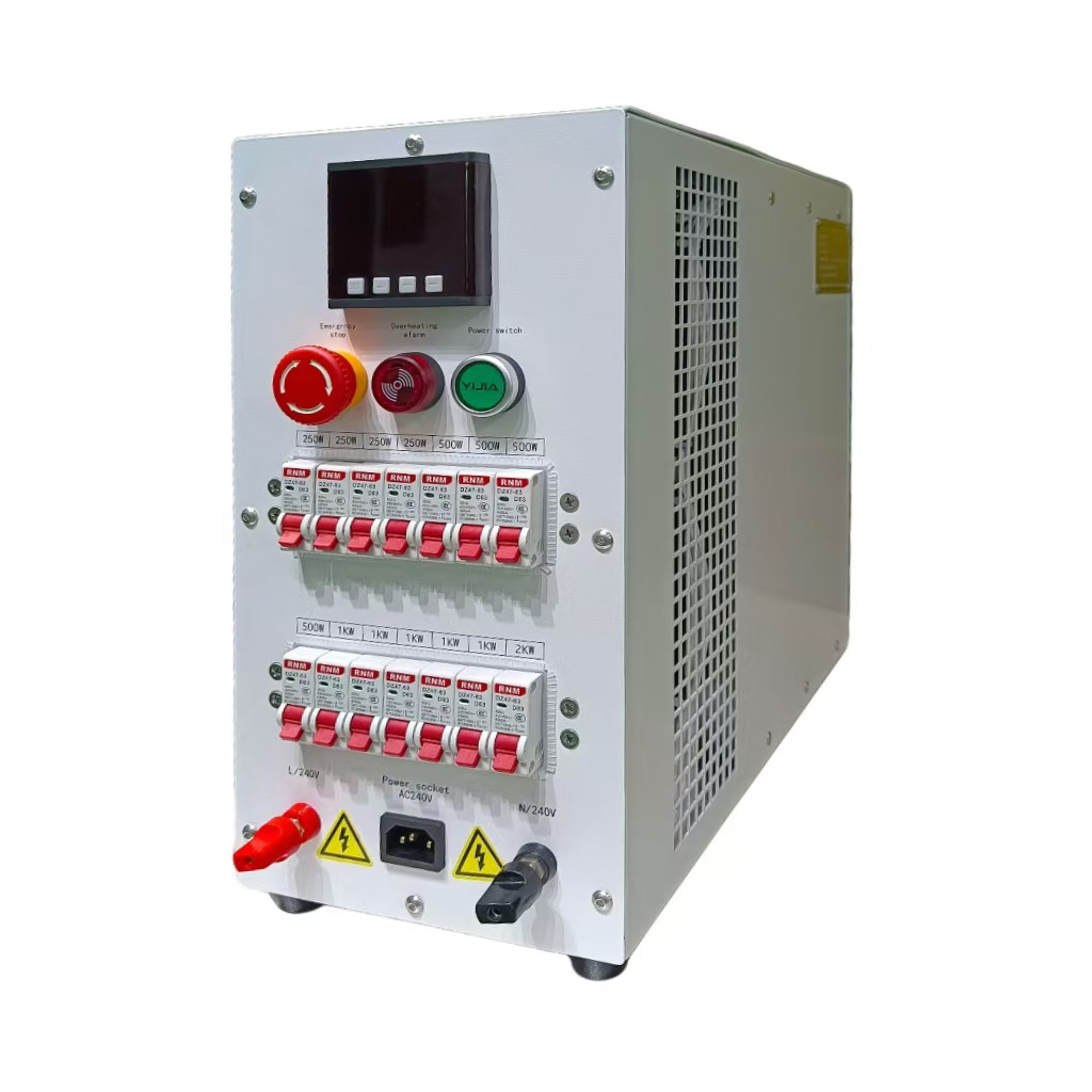 China AC240V 10kw Load Bank Resistive Load Tester Power Adjustable For Generator Testing wholesale