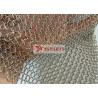 Brass Copper 7mm Stainless Steel Chain Mail Ring Mesh Curtain With Welded Type
