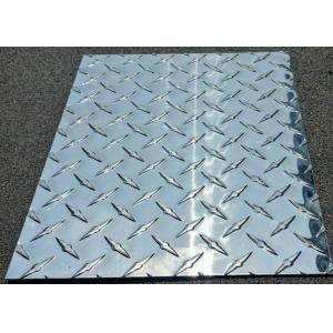 24 X 24  12x24  Polished Aluminum Diamond Plate Panels 3003-H22 6061-T6