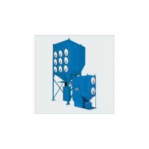 China High Filtration Downflow Cartridge Dust Collector ,  Horizontal Industrial Dust Collector Welding Fume supplier